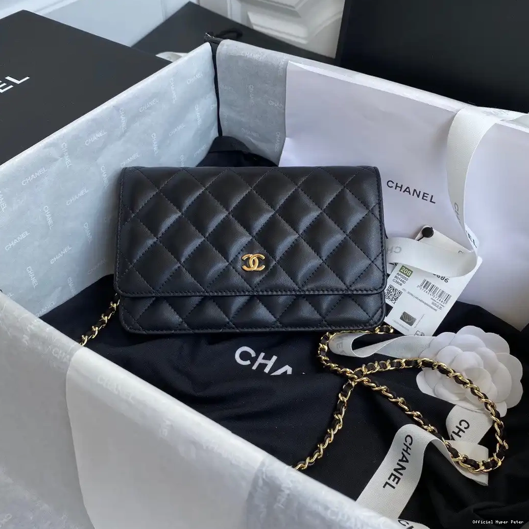 HyperPeter EDITION NEW CHANEL WALLET CHAIN LAMBSKIN 0508